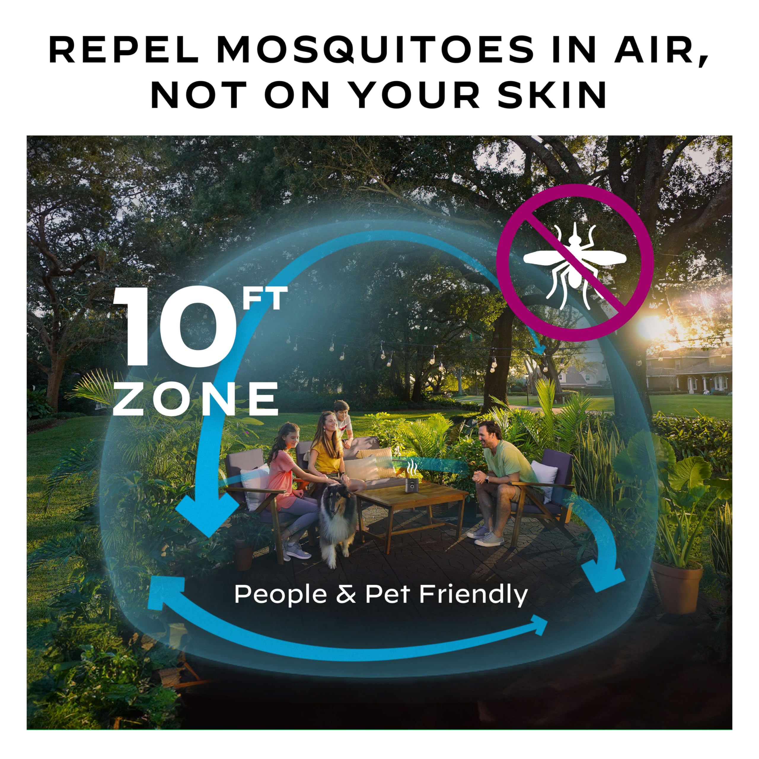 Thermacell Radius Mosquito Repeller with USB charging cable