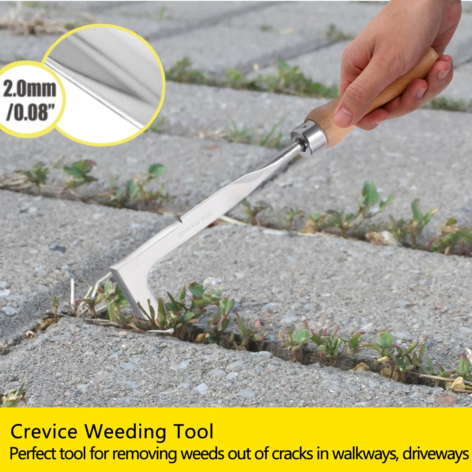 Theuzi weeding tools set displayed on a garden surface
