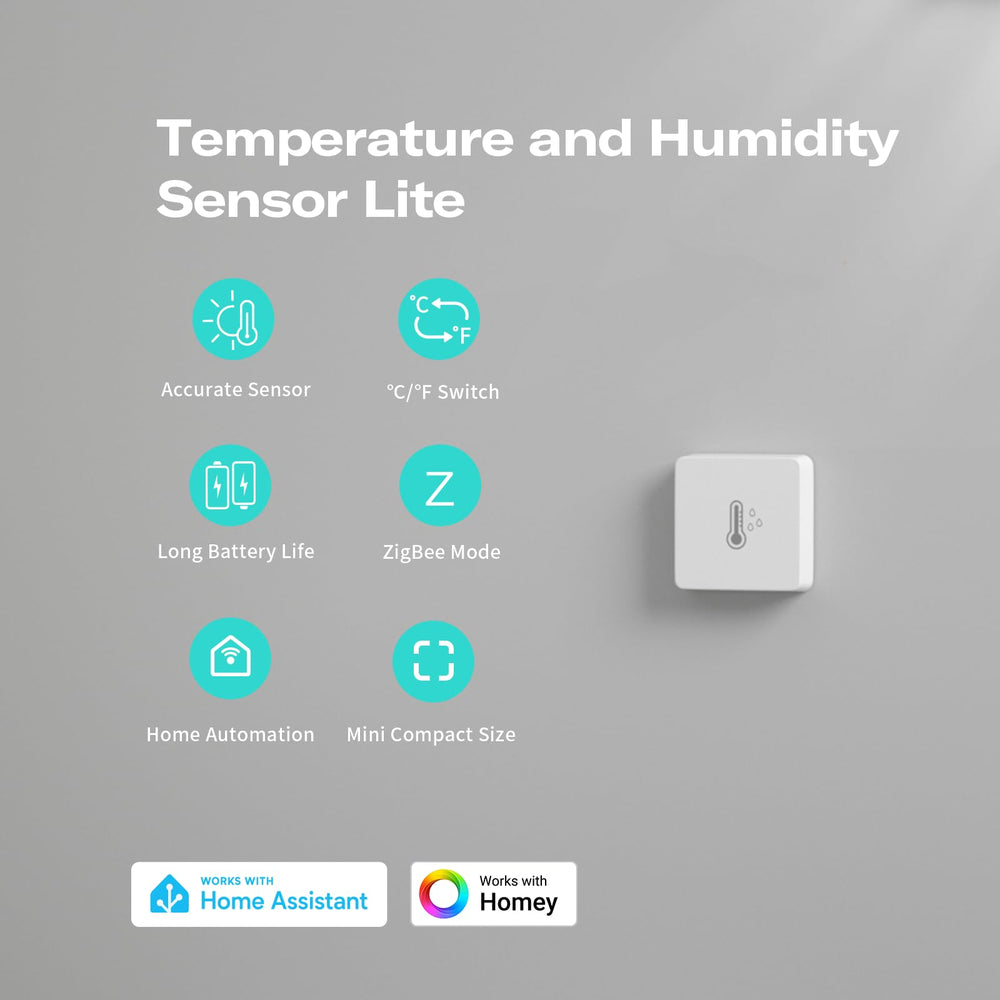 THIRDREALITY Zigbee Temperature and Humidity Sensor Lite back view