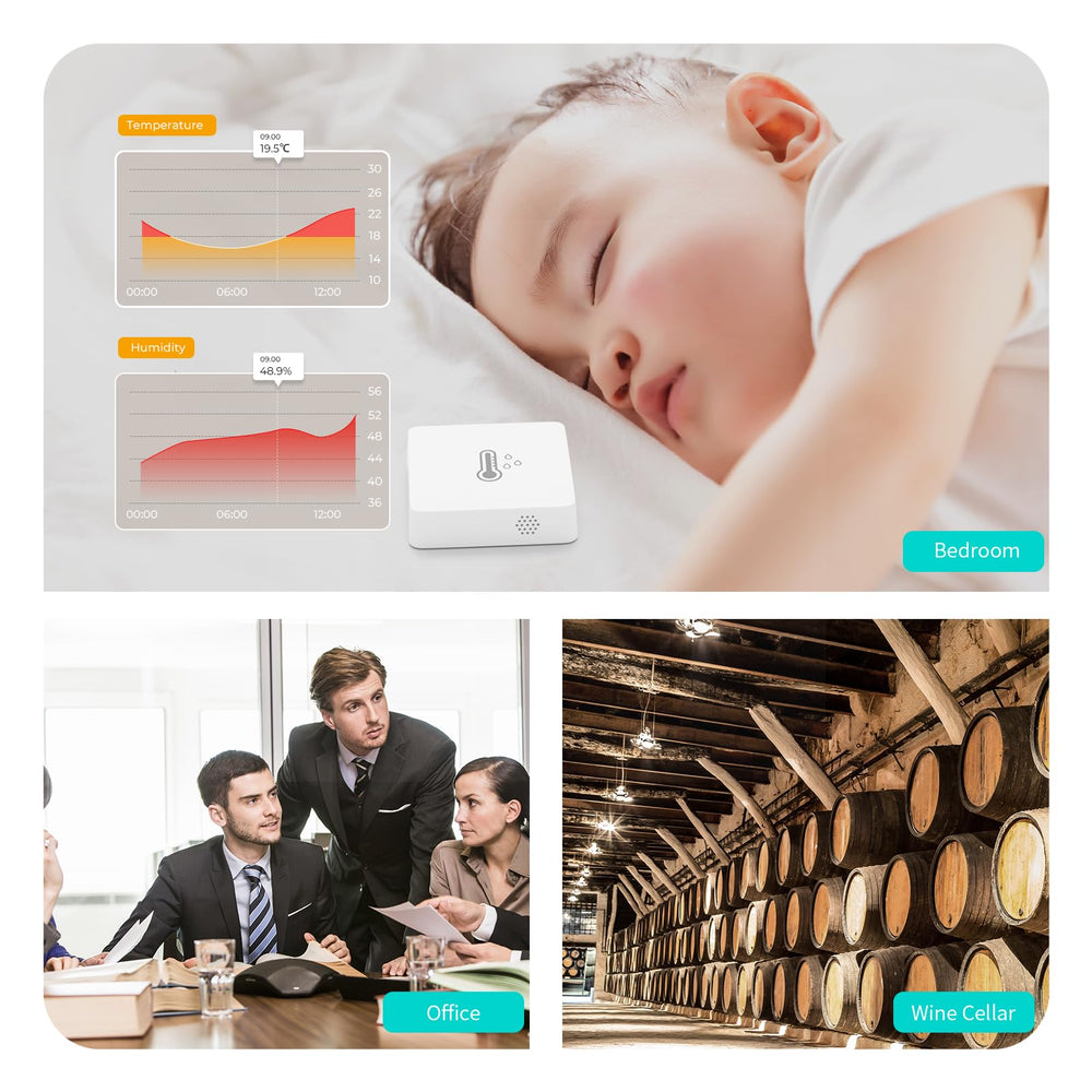 THIRDREALITY Zigbee Temperature and Humidity Sensor Lite with packaging