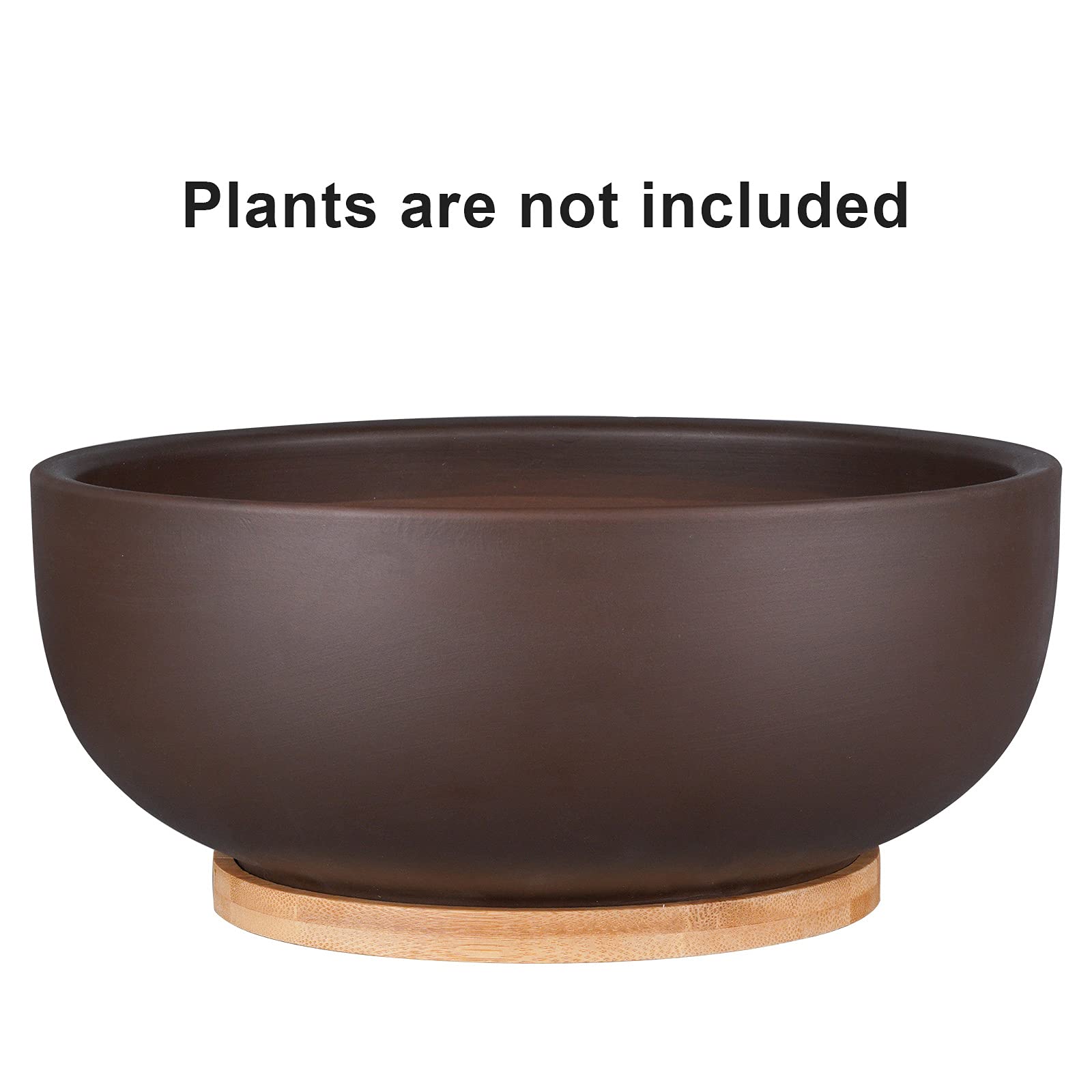 Thirtypot 10 Inch Terracotta Planter top view