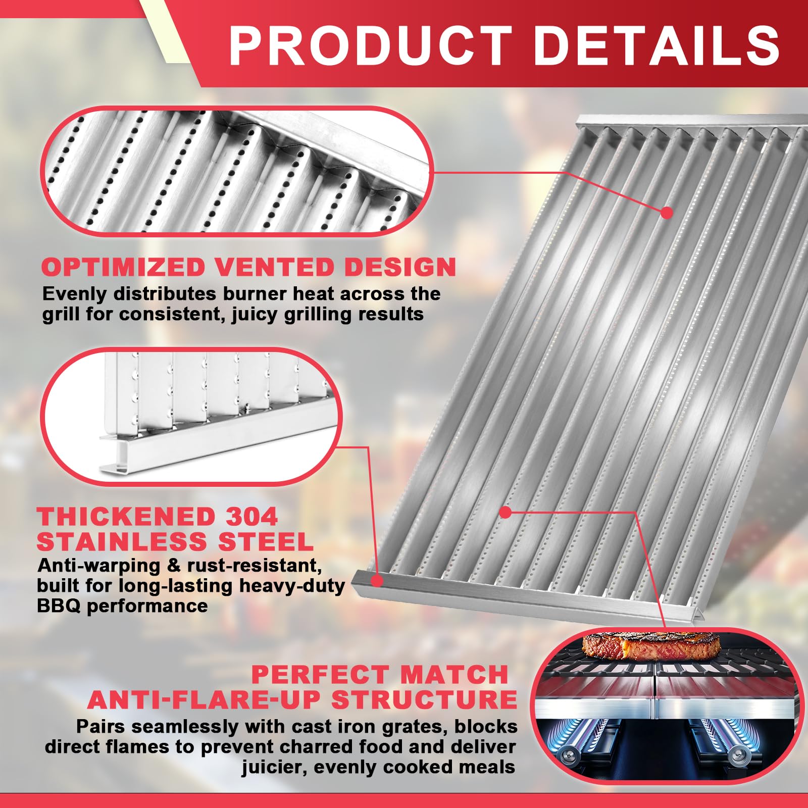 Three-pack of DcYourHome Emitter Plates in packaging