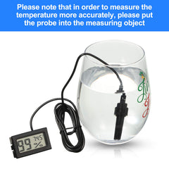 Three Weewooday hygrometer thermometers ready for use