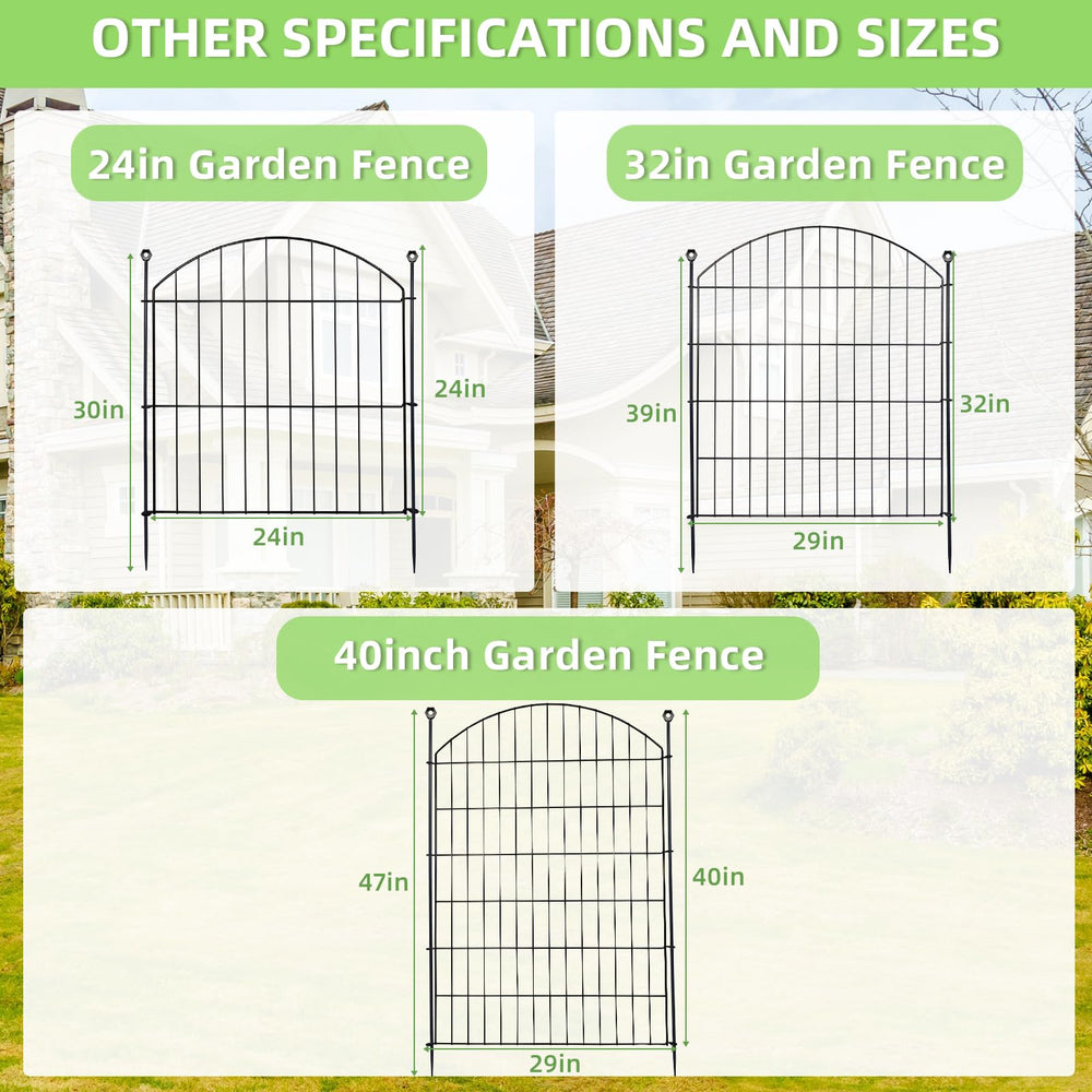 Thrivinest Garden Fence in a landscaped outdoor area