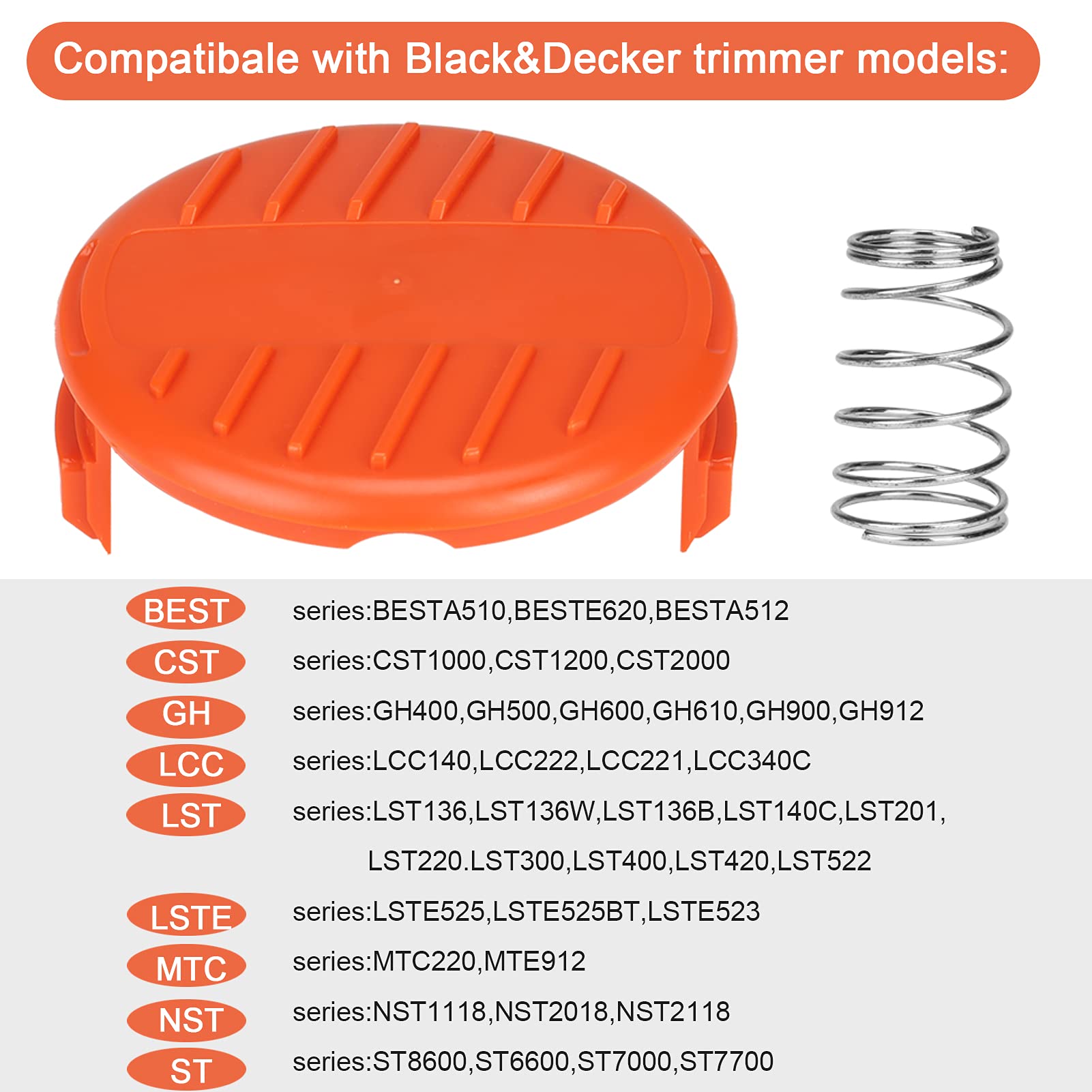 THTEN RC-100-P Spool Cap Spring in packaging