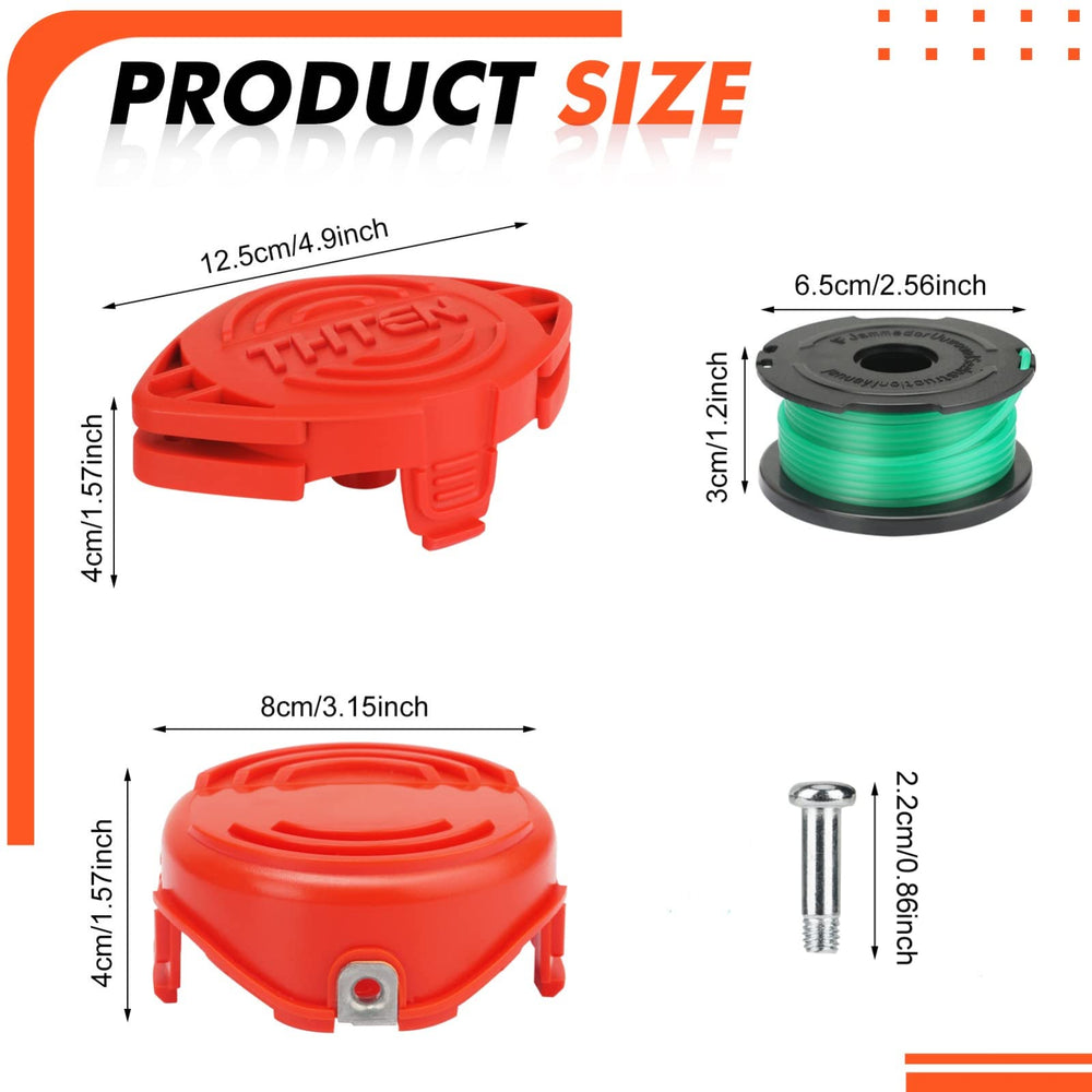 THTEN SF-080 Bladed Trimmer Head package showing contents