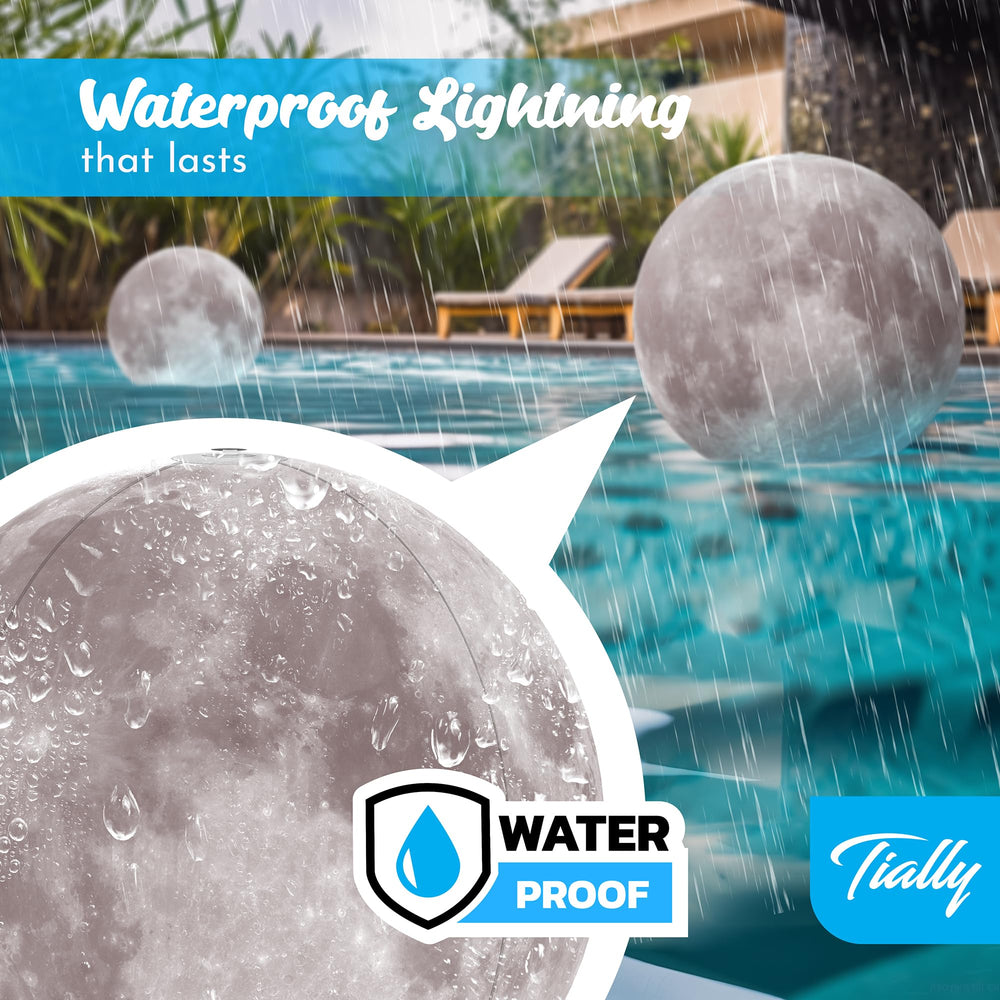 TIALLY Full Moon Floating Pool Light user manual