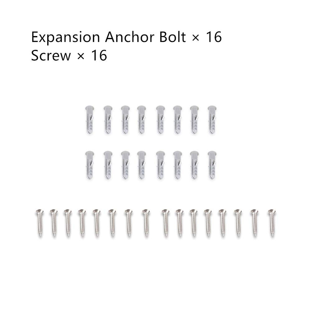Tiberham Sun Shade Sail Hardware Kit packaging and contents
