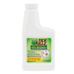 Tick Killz 8 Fl Oz aerosol can with clear liquid