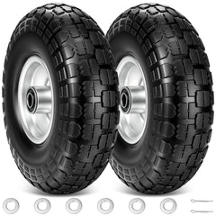 TICONN 10 inch solid tire front view