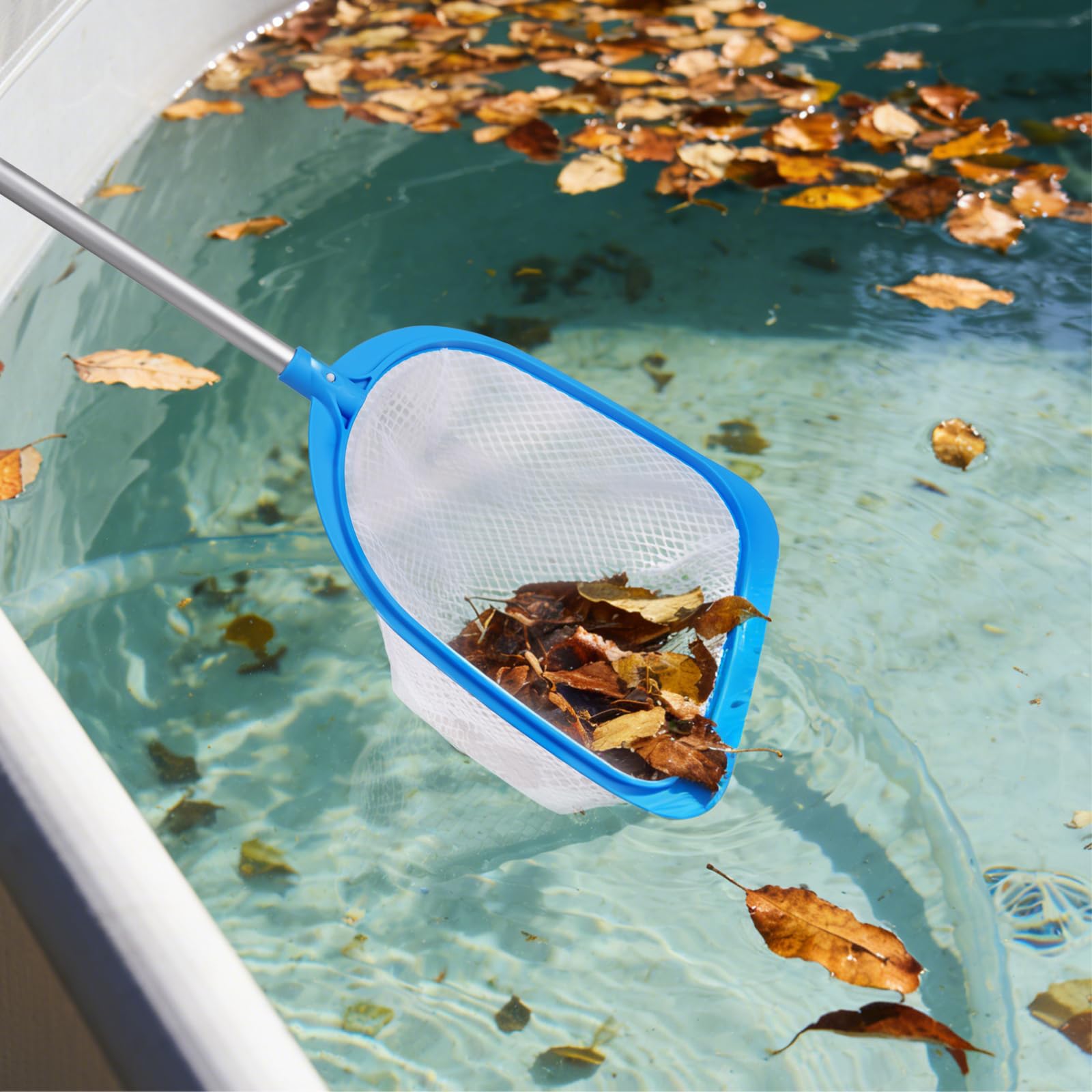TidyMister 32'' Spa Skimmer Net with a reinforced smooth-edge frame
