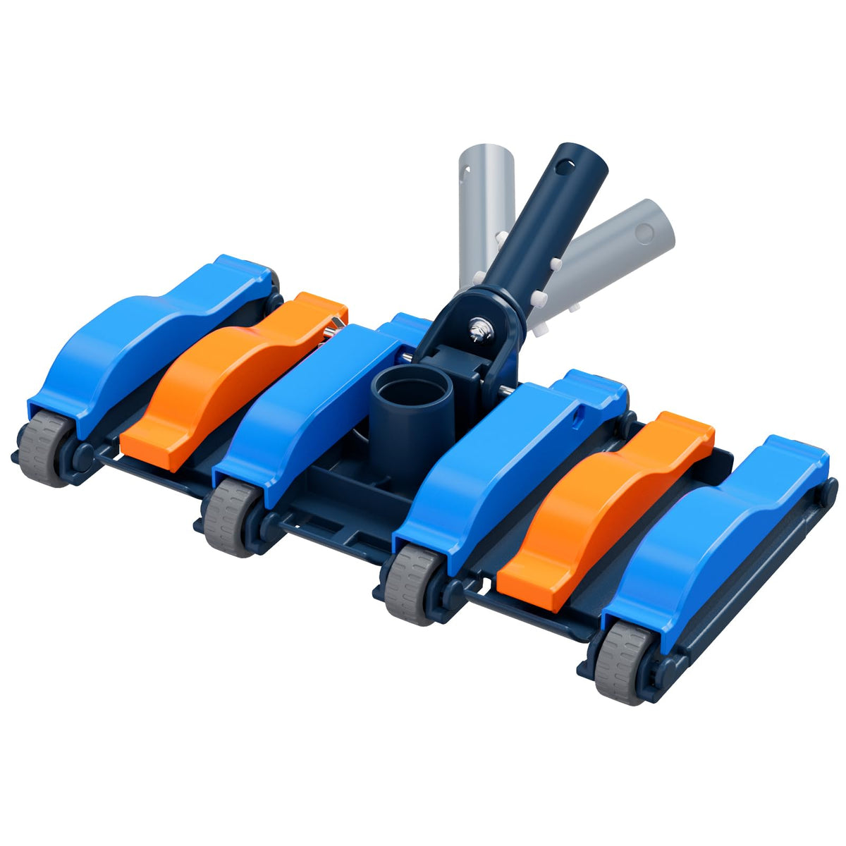 TidyMister 4.4LB weighted pool vacuum head front view