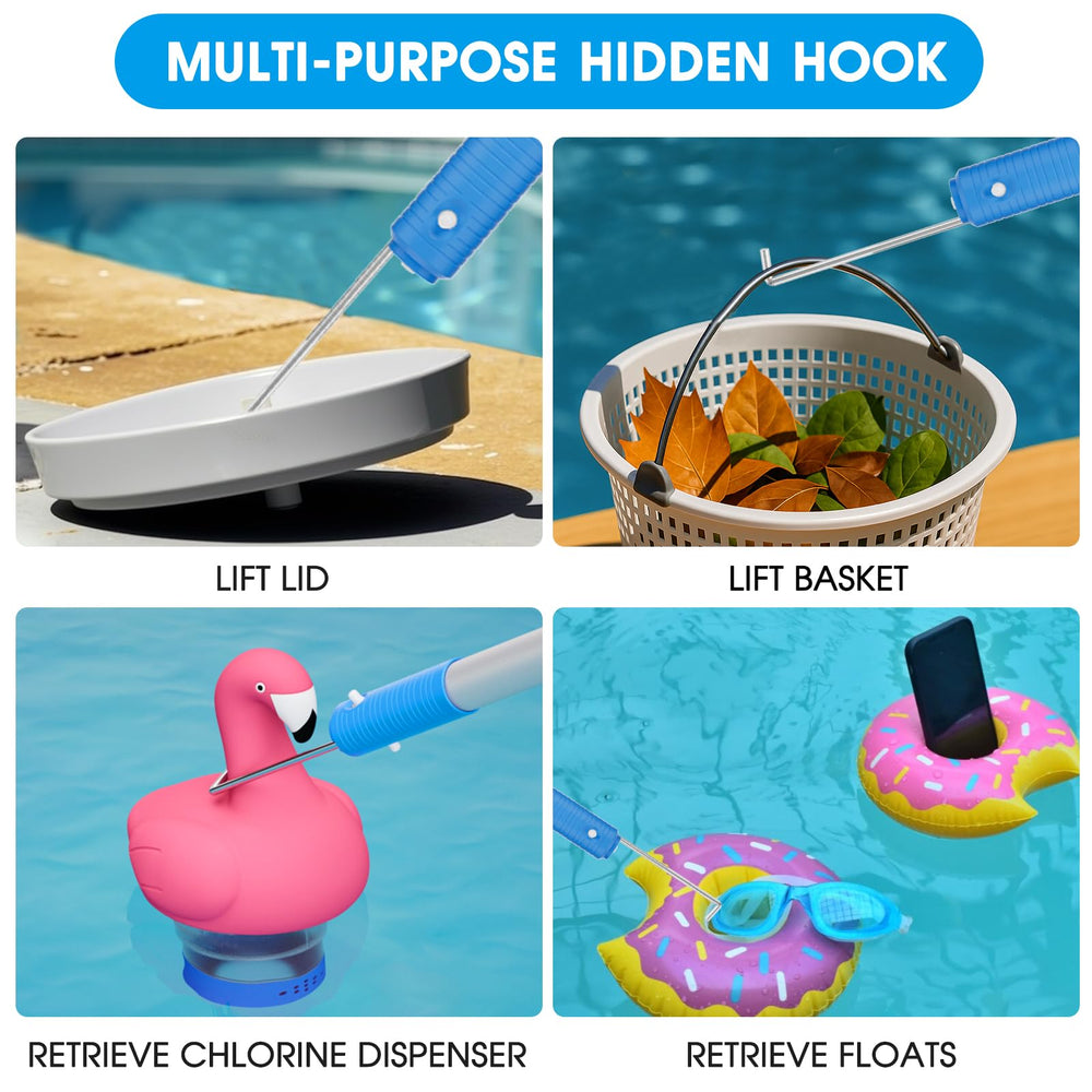 TidyMister Pool Brush packaging and included accessories
