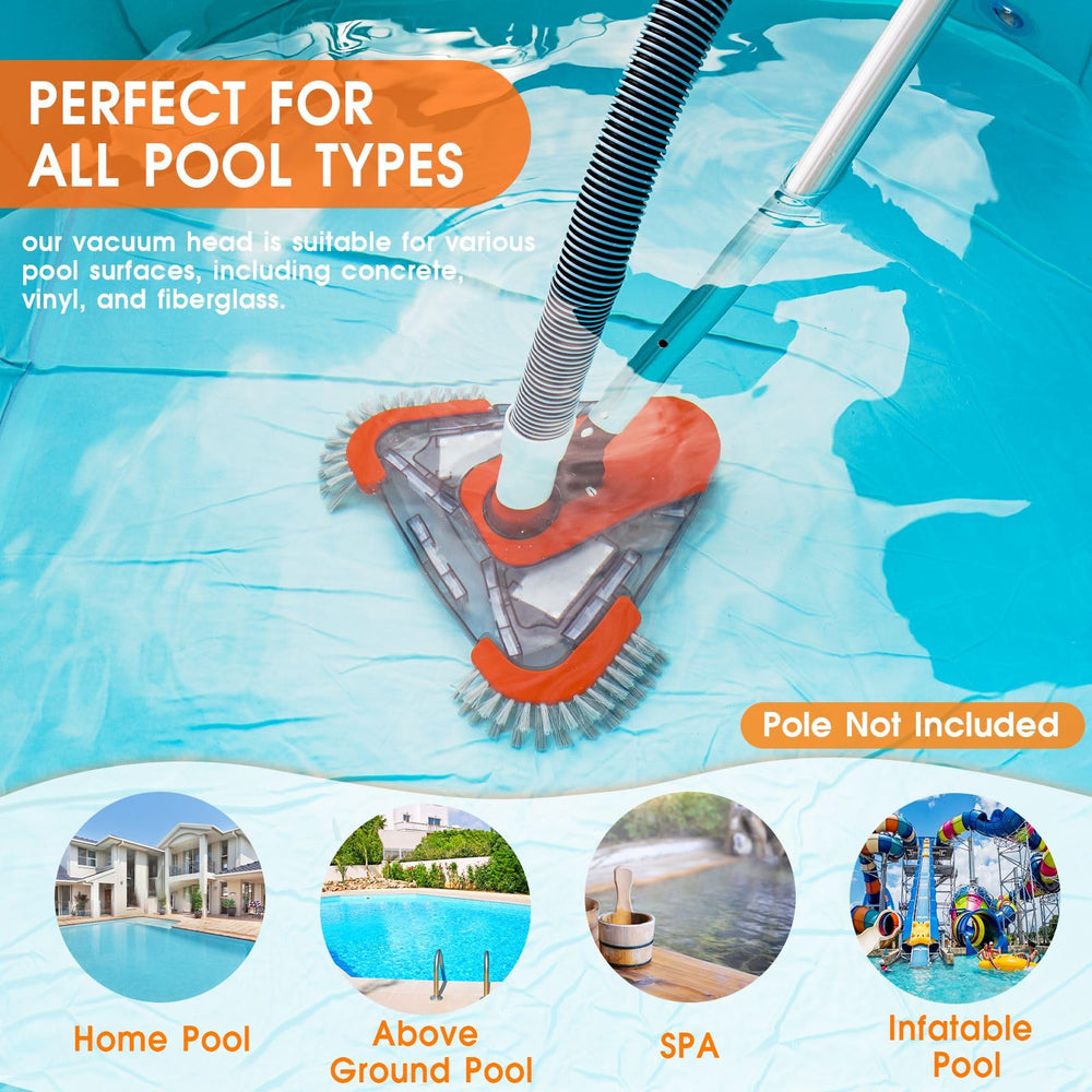 TidyMister Pool Vacuum Head packaging display