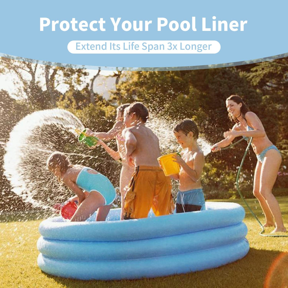 TIEBOLA Pool Liner Pad dimensions and design