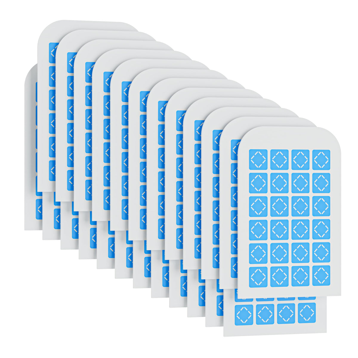 TIENBE 24 Pack Glue Cards for Indoor Fly Trap front view