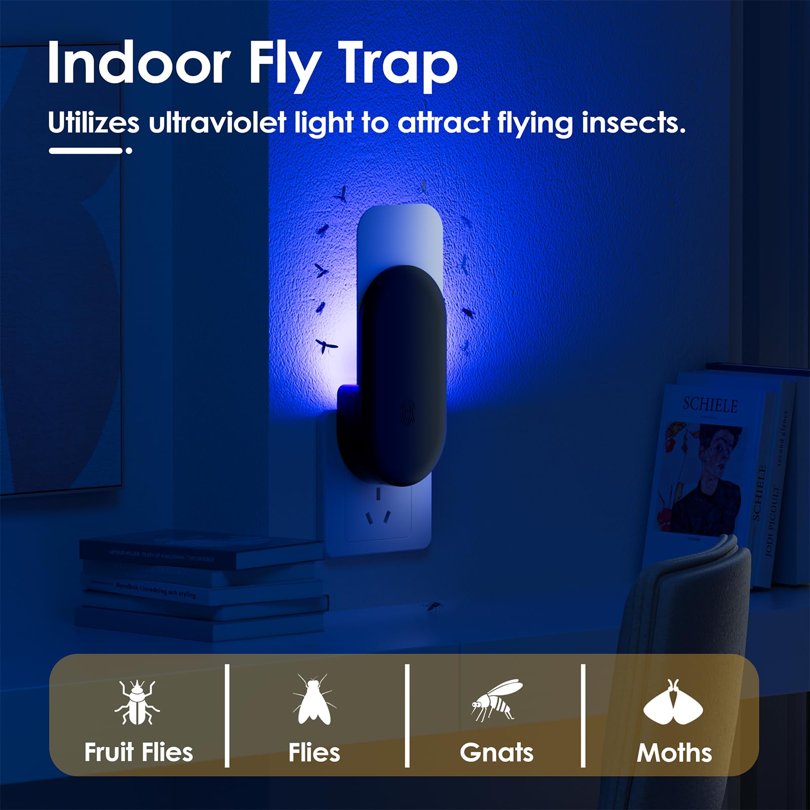 TIENBE Flying Insect Trap in a kitchen setting