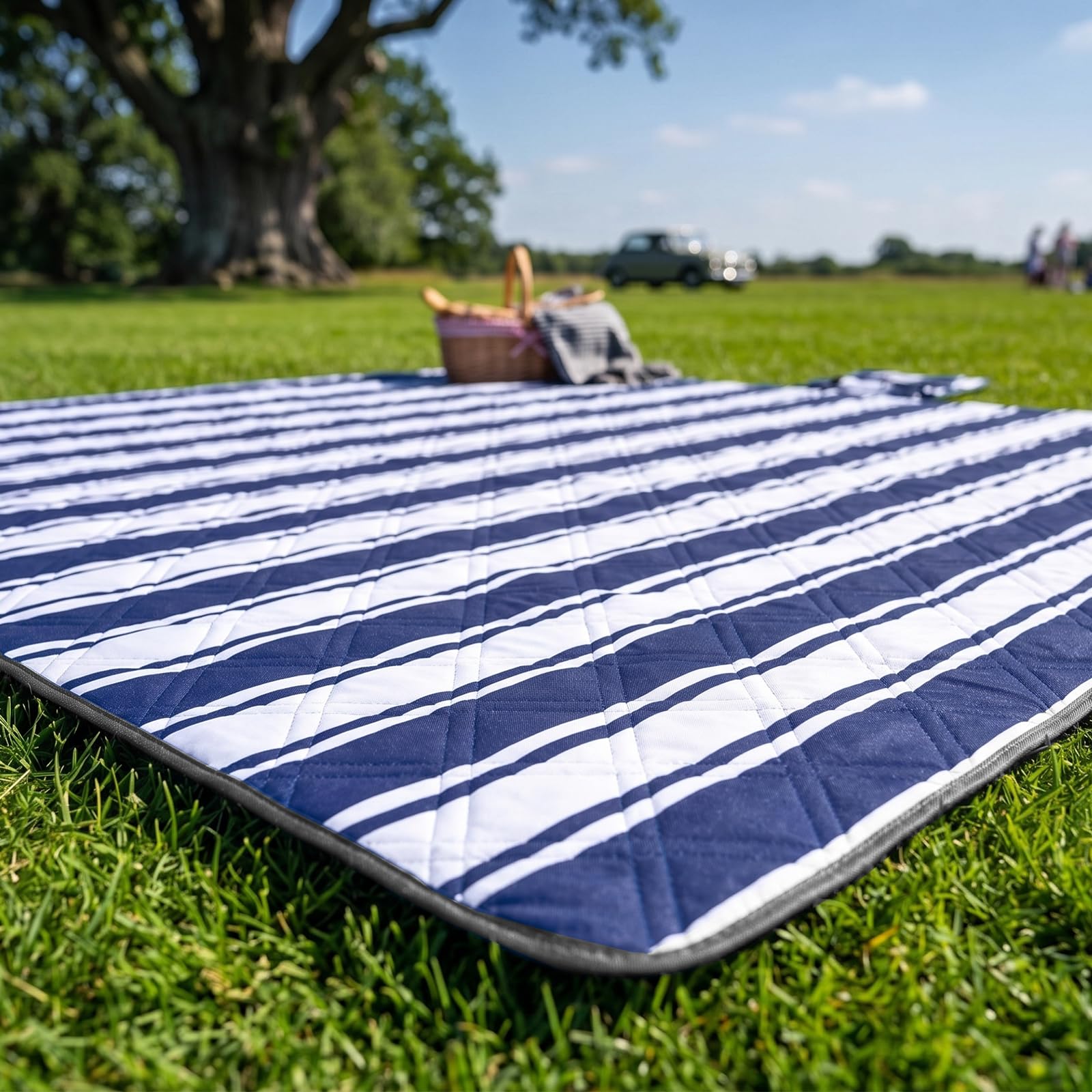 TigeJoy Beach Blanket packed and ready for travel