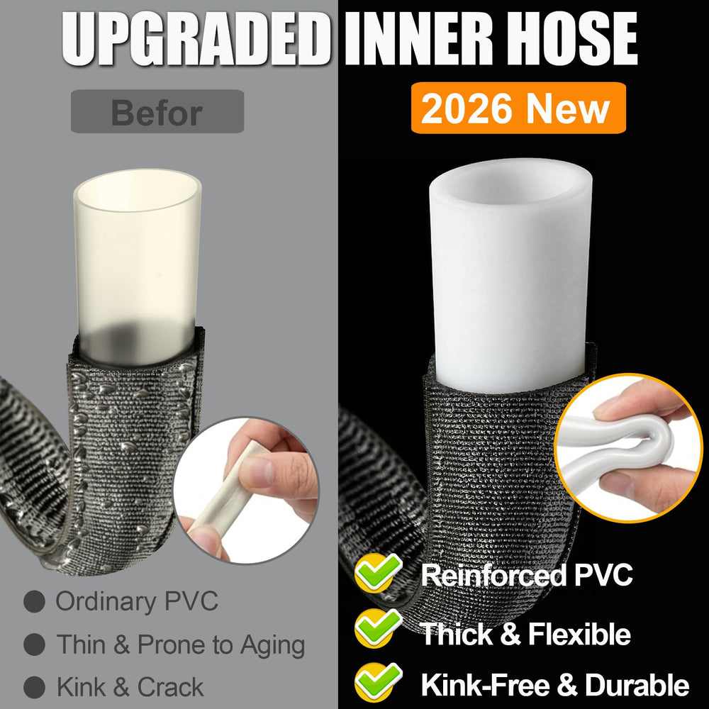 TigeJoy Soaker Hose laid along a vegetable garden