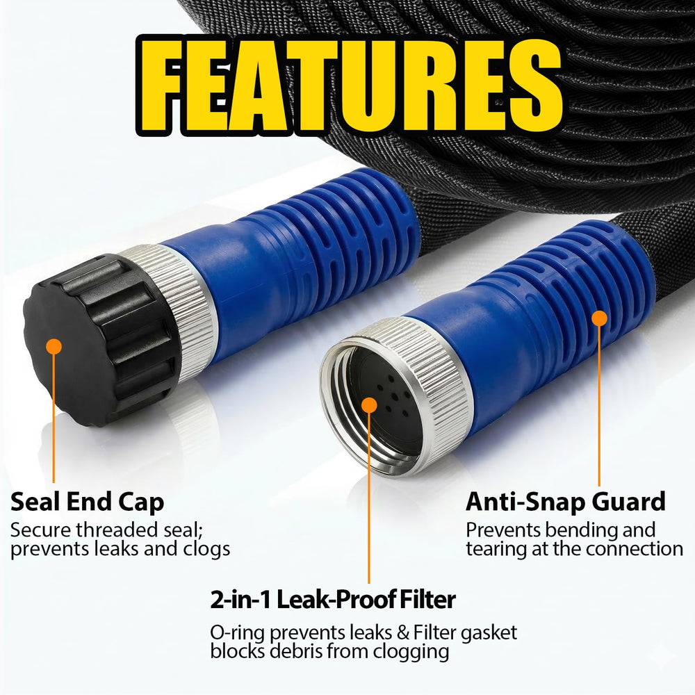 TigeJoy Soaker Hose showing micro-pores for water seepage