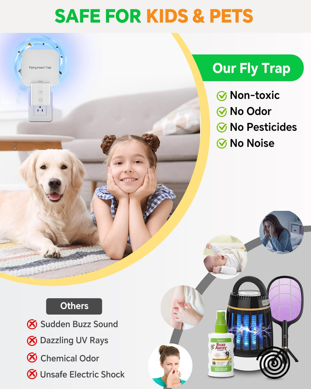 Tihilgam Fly Trap in a dark room setup