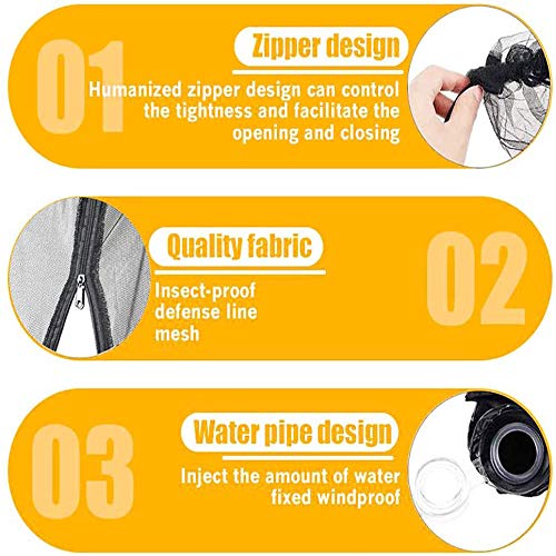 Tiimmgaal mosquito netting bottom water pipe for stability