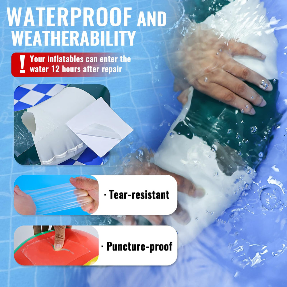 Tikfoam repair tape packaging with clear design