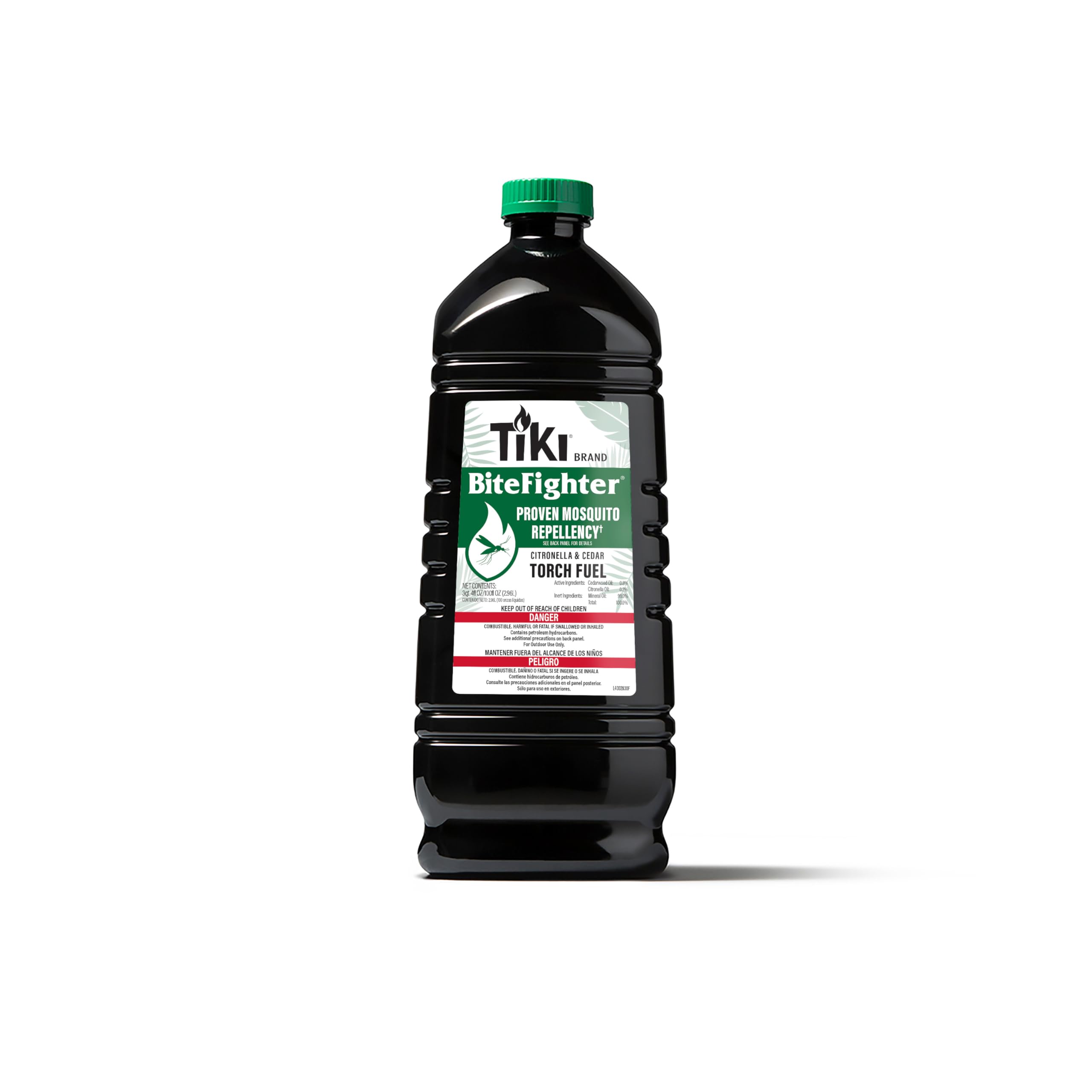 TIKI BiteFighter Mosquito Repellent Torch Fuel 100 oz bottle front view