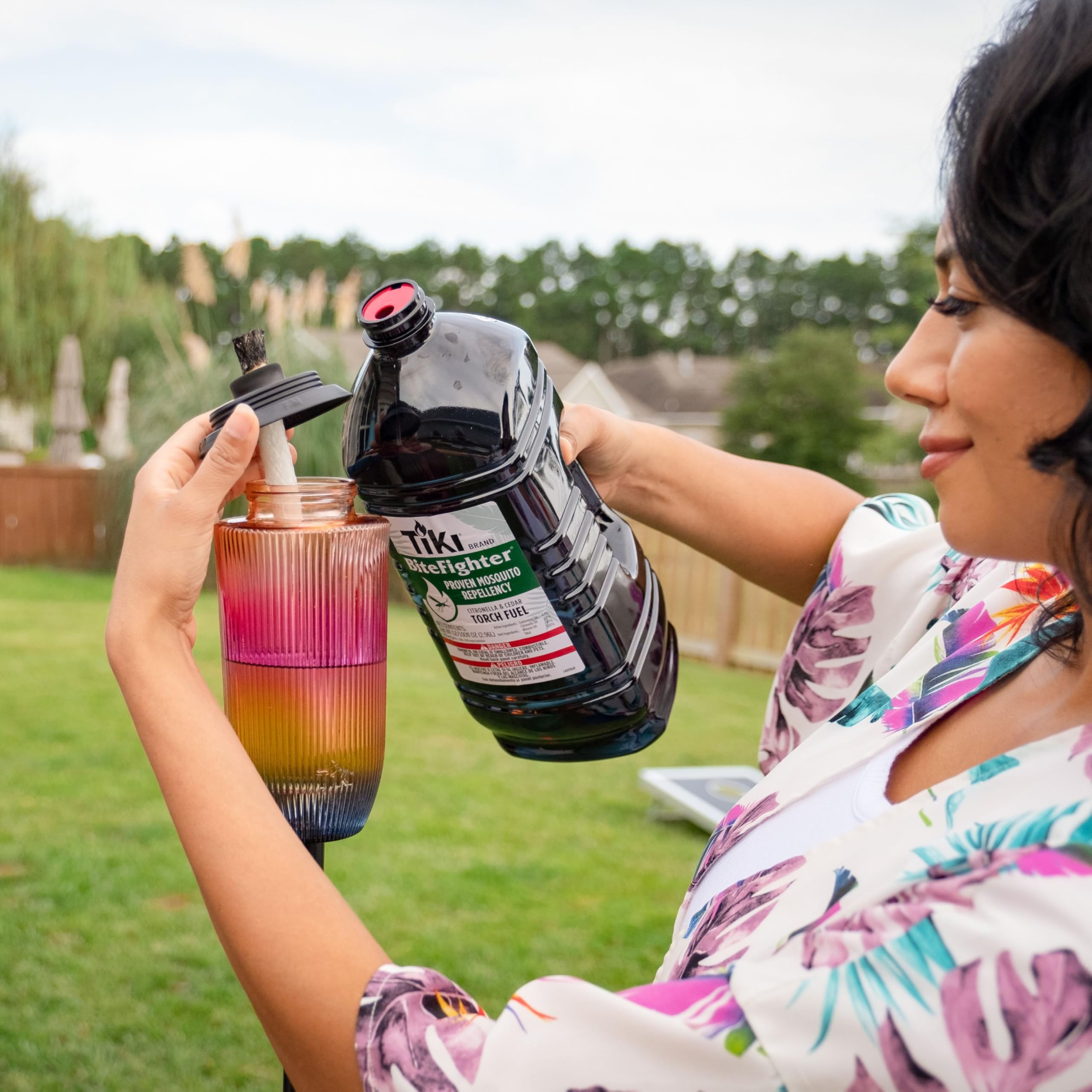 TIKI BiteFighter Mosquito Repellent Torch Fuel ingredients list