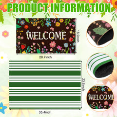 Tinideya doormat set displayed at an entrance