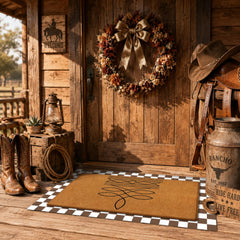 Tinideya doormat set displayed at an entryway
