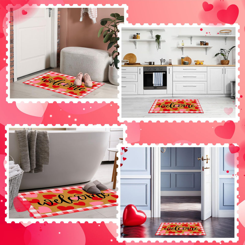 Tinideya doormat set displayed on a porch