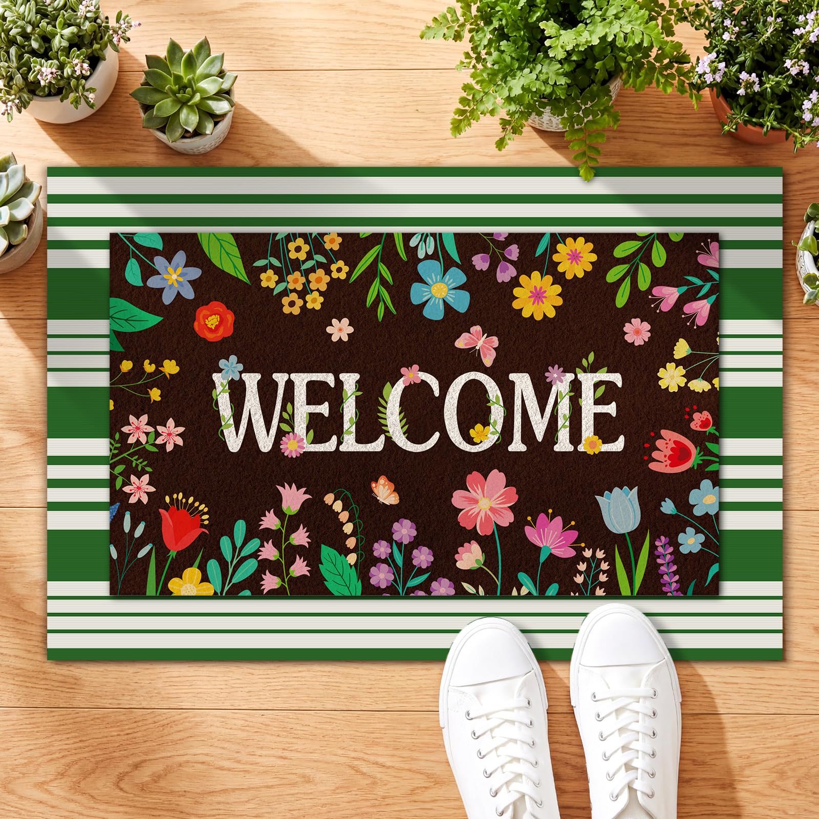 Tinideya doormat set packaging and dimensions