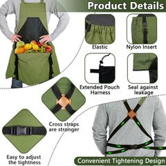 Tintsabo Gardening Apron extension bag with drawstring