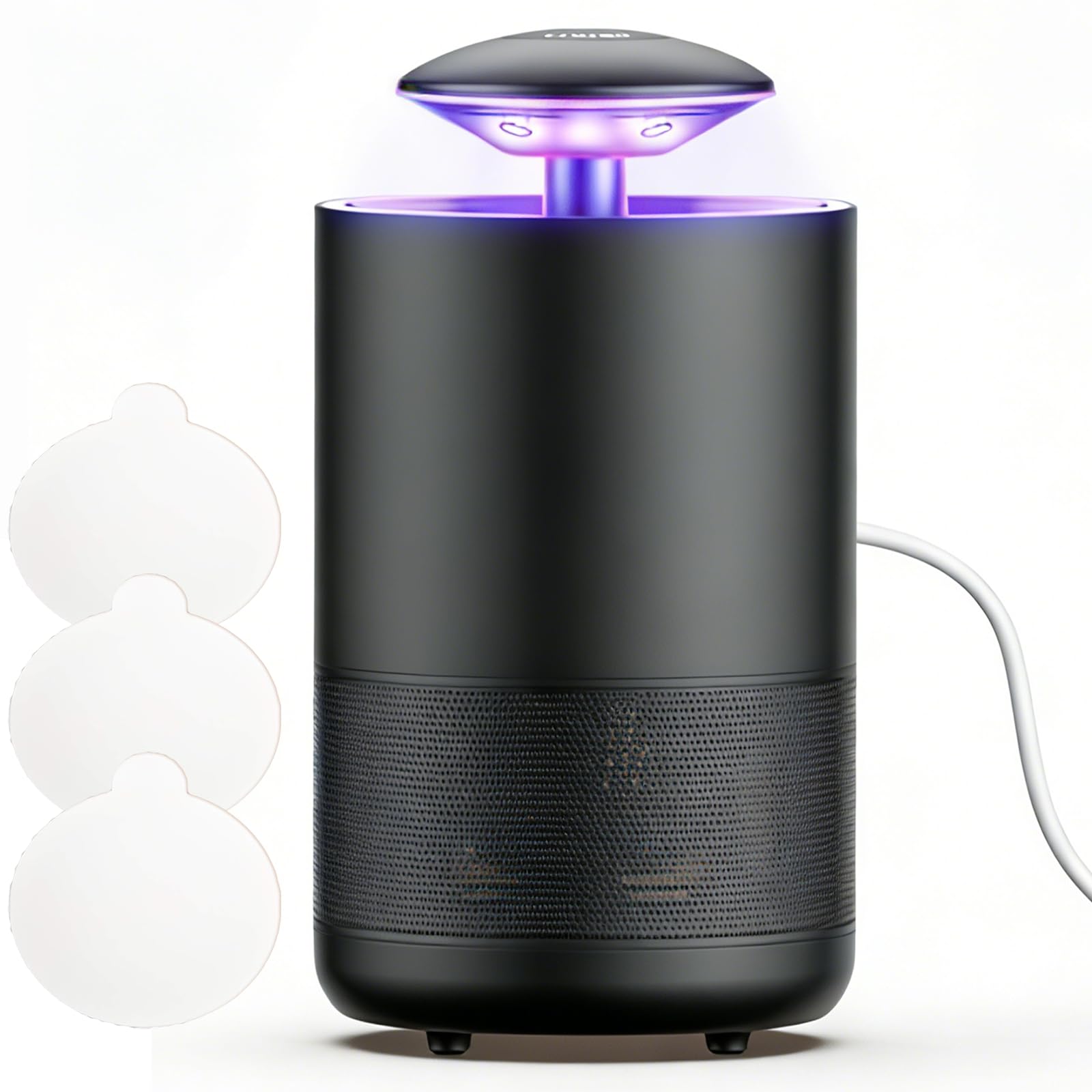 Tirgo Indoor Fly Trap front view with UV light