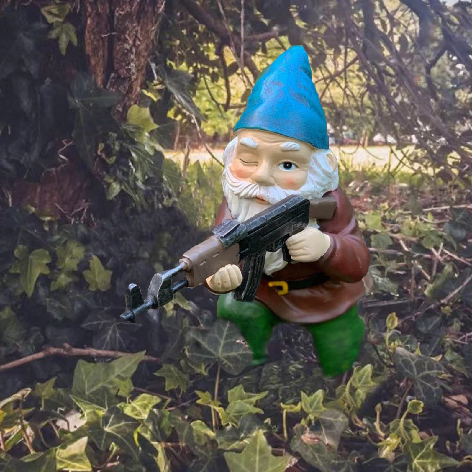 Tirifer Gnome, back view highlighting craftsmanship