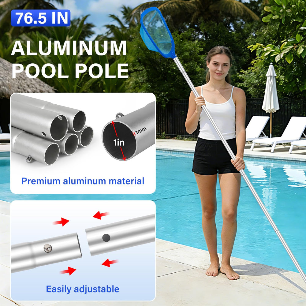 TIXANF Pool Brush head detailing nylon bristles