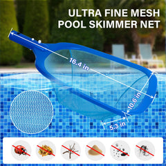 TIXANF Pool Brush with nylon bristles and ergonomic handle