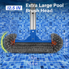 TIXANF Pool Skimmer Net close-up showing high-strength ABS frame