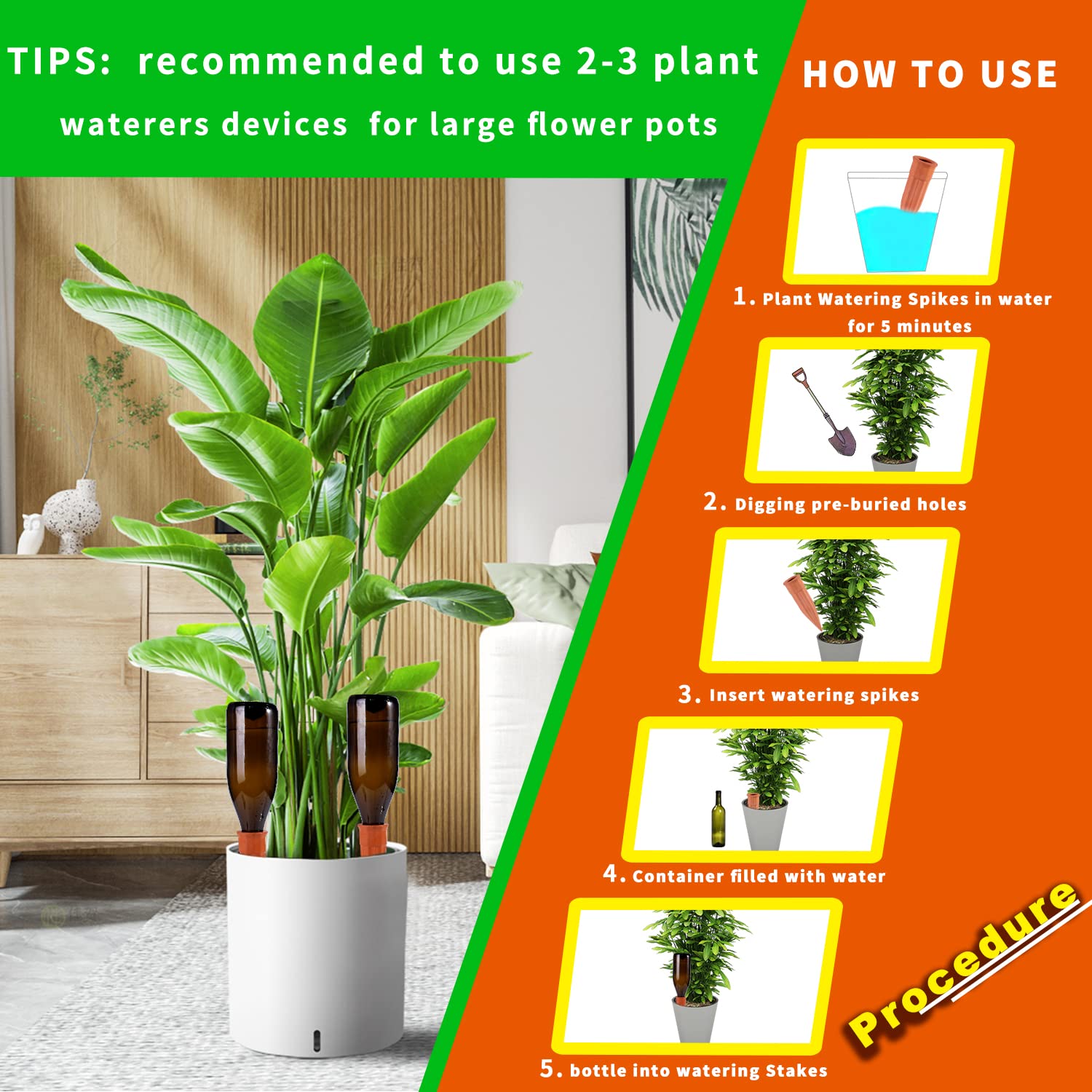 TKSCUSR self-watering stakes in gift box packaging