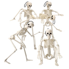 TMFsode 16-inch Halloween skeleton decoration front view