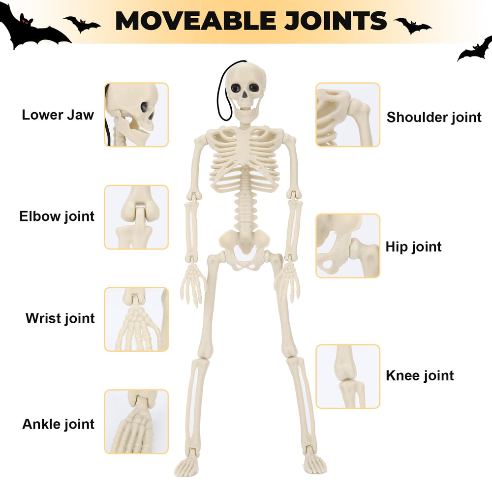 TMFsode posable skeletons in various poses