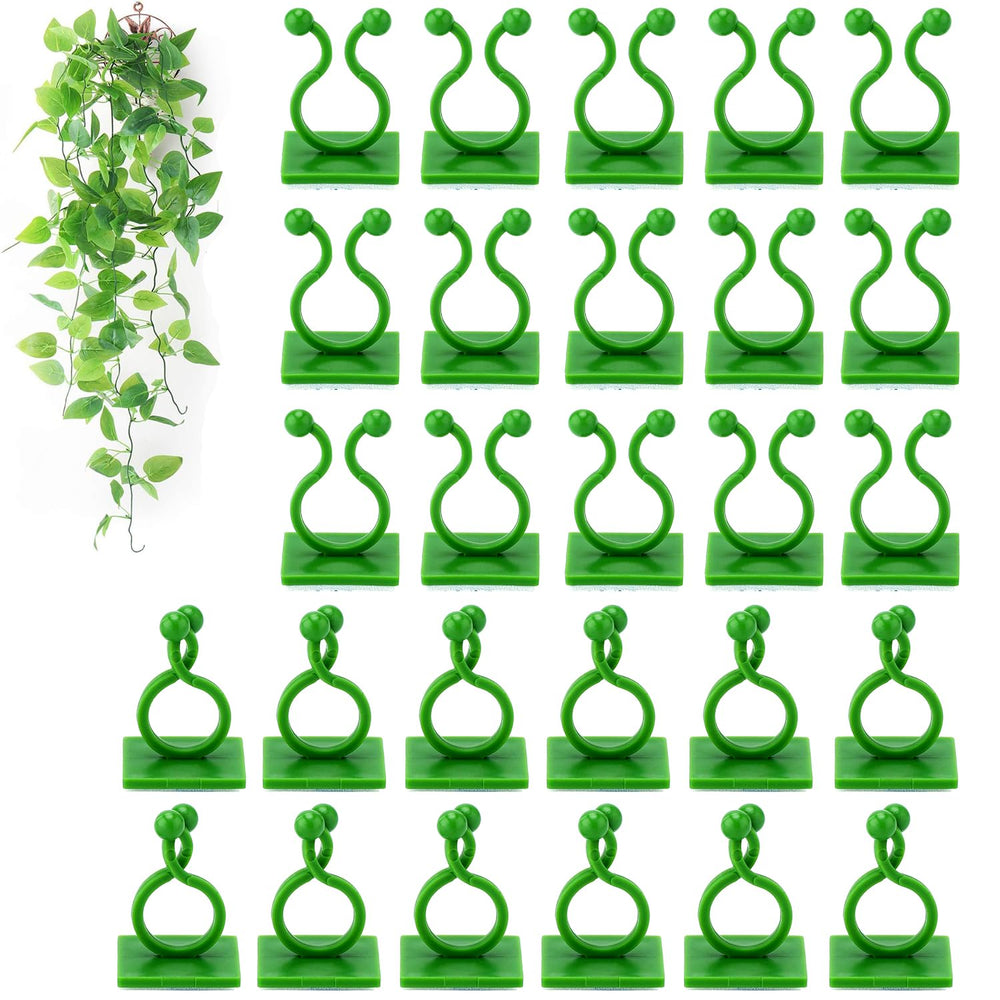 Tmofs plant climbing wall fixture clips pack of 100, green