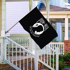 tnpun Pow Mia Flag 3x5 double-sided back view