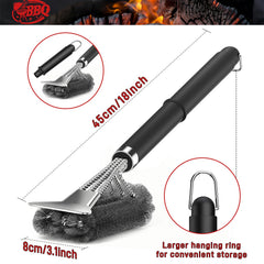 TNTOR Grill Brush packaging with bottle opener