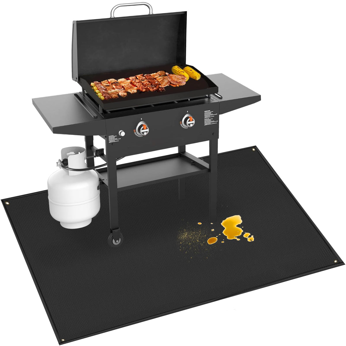 TOHONFOO Grill Mat 70 x 48in front view