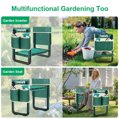 TomCare Garden Kneeler and Seat folded for storage