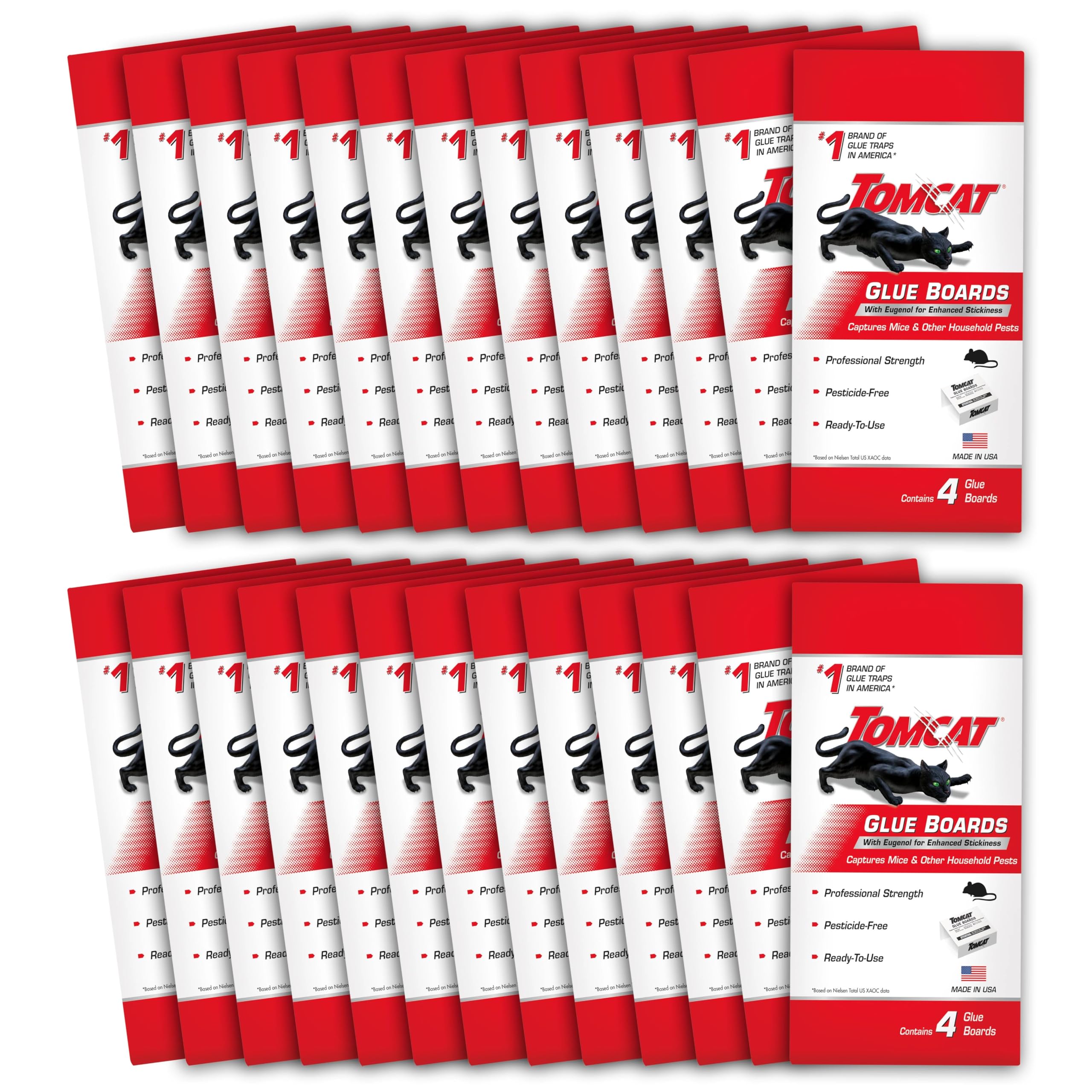 Tomcat Glue Boards 26-Pack, front view of the packaging