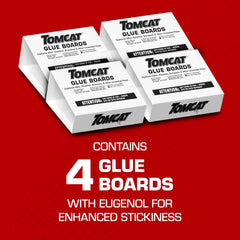Tomcat Glue Boards, covered trap setup