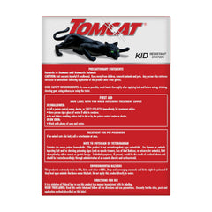 Tomcat Mouse Killer bait station clear lid for monitoring